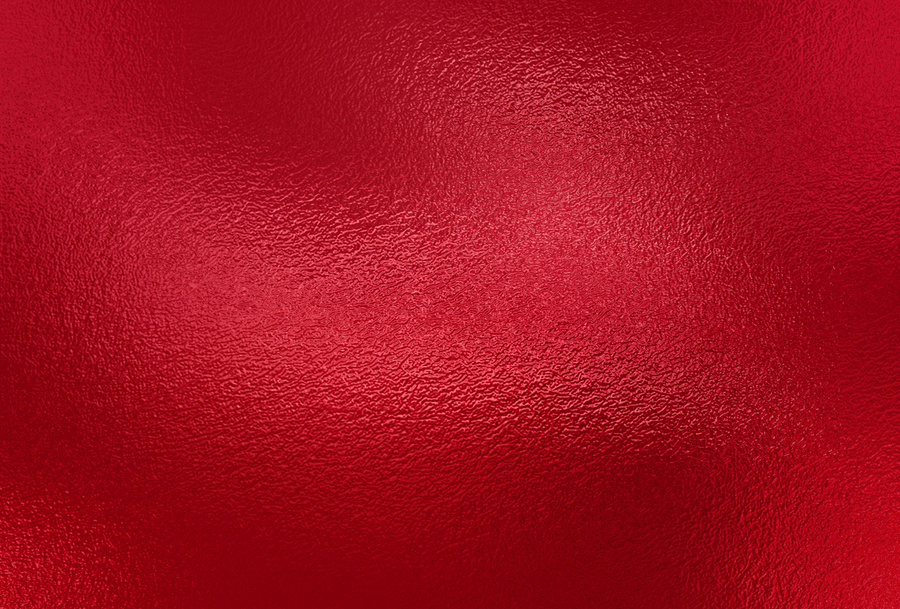 Red foil texture background